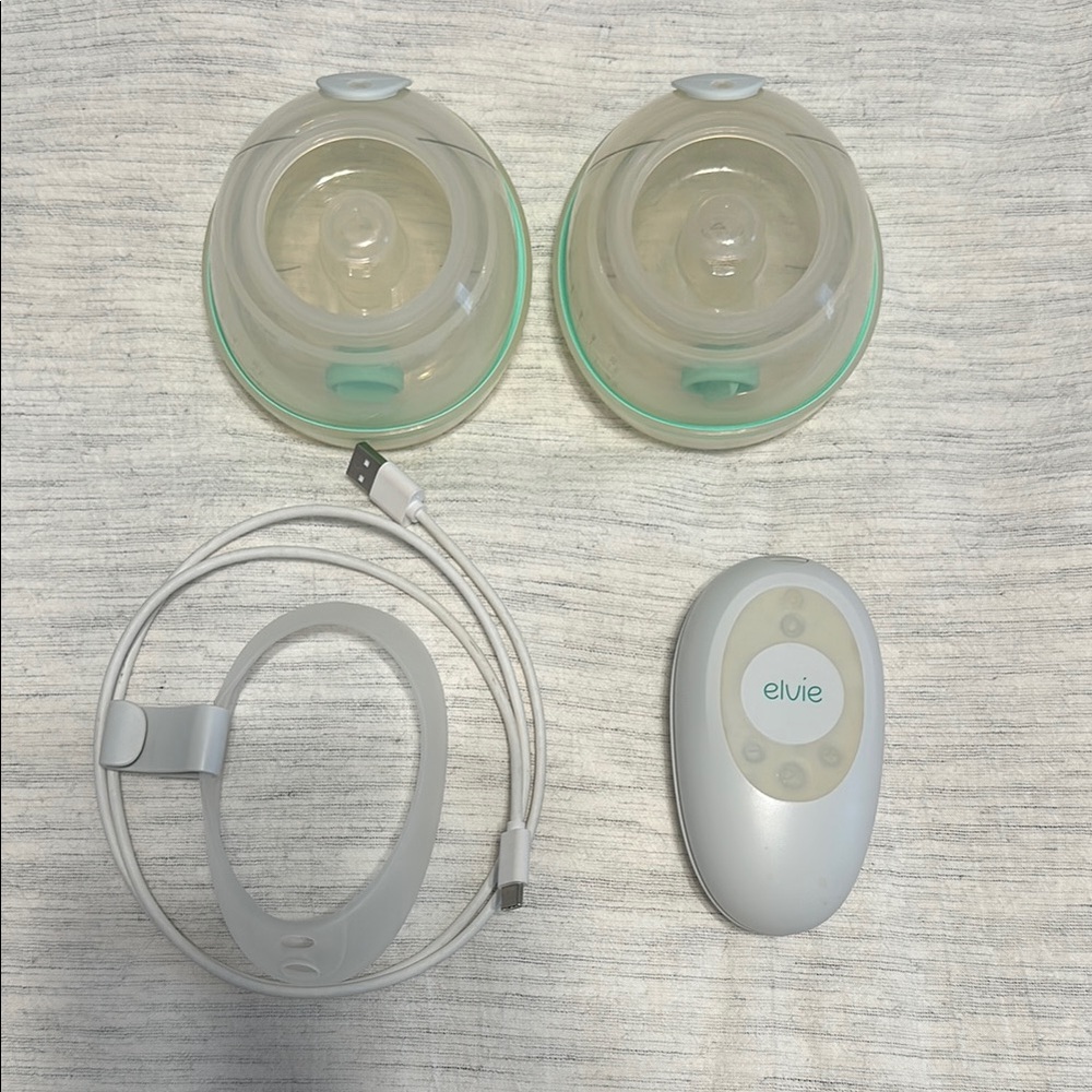 Elvie Stride Breast Pump with 24mm flanges